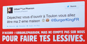 Réseaux sociaux entreprise - Exemple Burger King Twitter